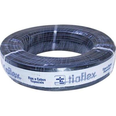 Cabo Para Microfone Balanceado Af(t) Ofhc 2 X 22awg Preto Tiaflex - Rl / 100 [f002]