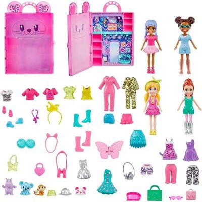 Polly Pocket Super Armário De Animais - Mattel Hkw11