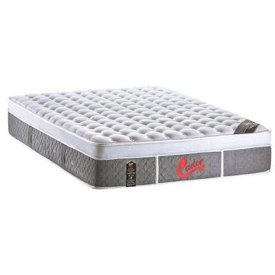 Colchão Casal Molas Ensacadas Pocket Gold Star Light Stress Oxygen New Plush Euro Pillow (138x188x34) - Castor