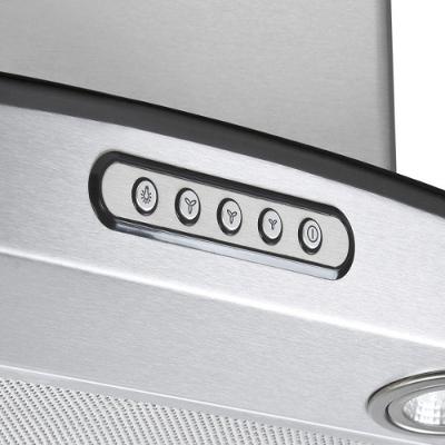 Painel Funções Para Coifa Teclado Digital Easy Touch Inox Bivolt