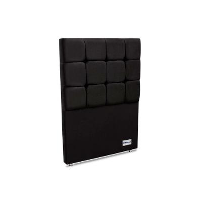 Cabeceira Cama Box Estofada Piave Linho Solteiro - Linho Preto - Ortobom