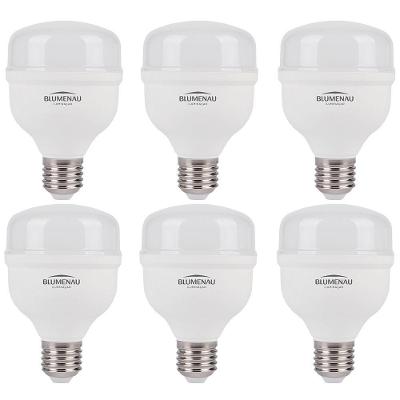 Kit 6 Lâmpadas High Led 30w Bivolt E27 6500k Luz Branca Blumenau