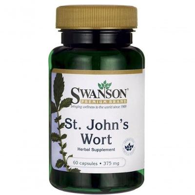 St. John's Wort (erva De São João) 375mg 60 Cáps Swanson