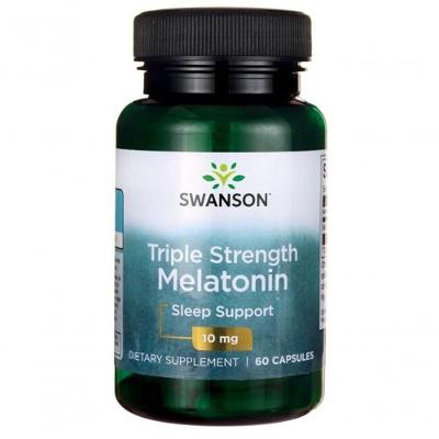 Melatonina 10mg 60 Cápsulas Swanson