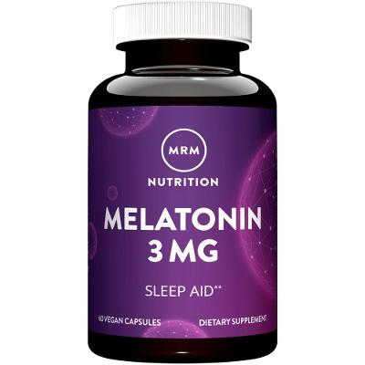 Melatonina 3mg, 60 Cápsulas Veganas, Mrm Nutrition