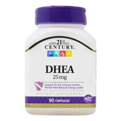 Dhea , 25mg, 90 Cápsulas, 21st Century