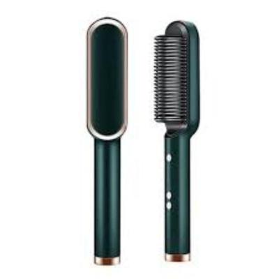 Escova Alisadora Bivolt 5 Em 1 Alisa Hidrata Modela Alinha E Anti Frizz