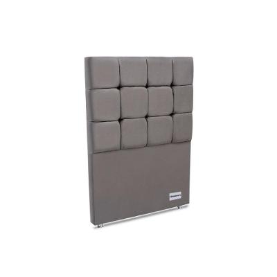 Cabeceira Cama Box Estofada Piave Veluto Solteiro - Suede Cinza - Ortobom