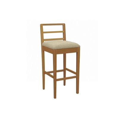 Banqueta De Cozinha Sofia Madeira Maciça 1bmm006ca 1 Un Carvalho Bouclê Bege