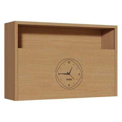 Armário De Cozinha Modulado Condessa Com 1 Porta Basculante 120cm Carvalho Cinza