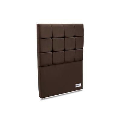 Cabeceira Cama Box Estofada Piave Veluto Solteiro - Suede Marrom - Ortobom