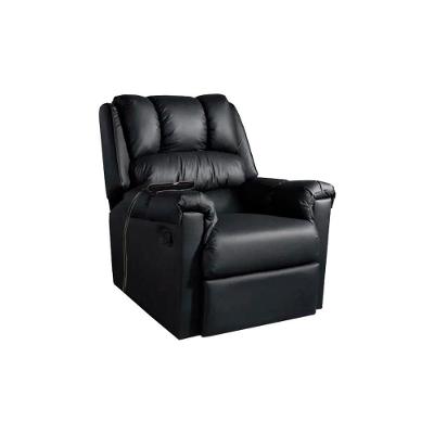 Poltrona Do Papai Reclinável C- Massagem Vermont Zero Wall Courano Preto - Probel
