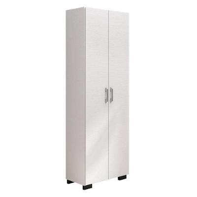 Livreiro 5 Prateleiras C- Portas Grandes Office Branco