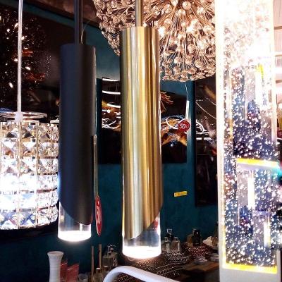 Dinamica Pendente Dcd02156 Led 5w 3000k Dourado