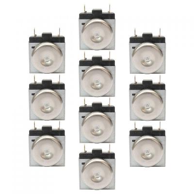 Kit Timer Mecânico Haste Curta Forno Elétrico - 10 Peças Bivolt