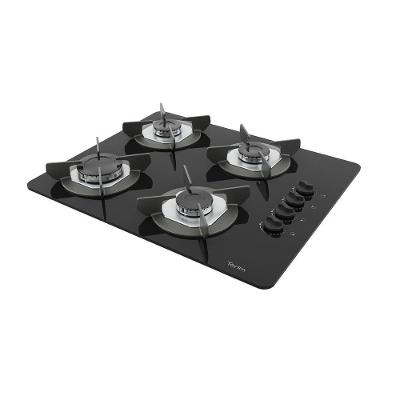 Cooktop Terim Safe Ferro Fundido 4 Bocas a Gás - Preto Bivolt