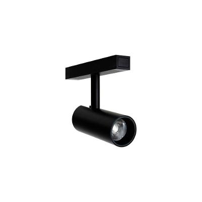 Spot Para Trilho Magnético Blumenau Led Neo Alto Irc 90 10w 48v Preto 3000k Luz Amarela