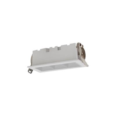 Spot De Embutir Blumenau íris Led 6w Bivolt Branco 3000k Luz Amarela
