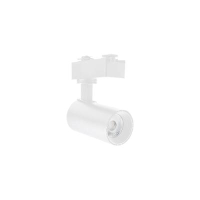 Spot Direcionável Para Trilho Eletrificado Blumenau Led Up 5w Bivolt Branco 3000k Luz Amarela
