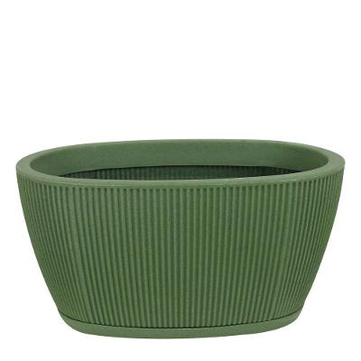 Vaso Jardineira Sp27 Fosco 59x30cm Oliva Artstone