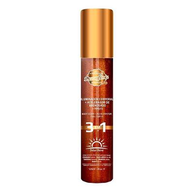 Parafina Bronze Solar Shine Shimmer Fps15 - Iluminador Corporal 120ml