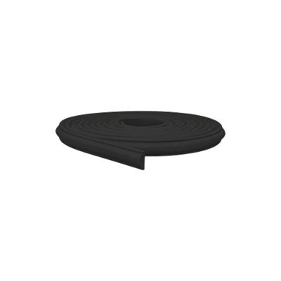 Boiserie Rodameio De Eva Autocolante Rm106p 2,3cm Preto 10 Metros Rm106p 02