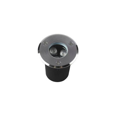 Embutido De Solo Led Astraled Es-6901 3w Bivolt Prata 3000k Luz Amarela 3000k Luz Amarela Es-6901