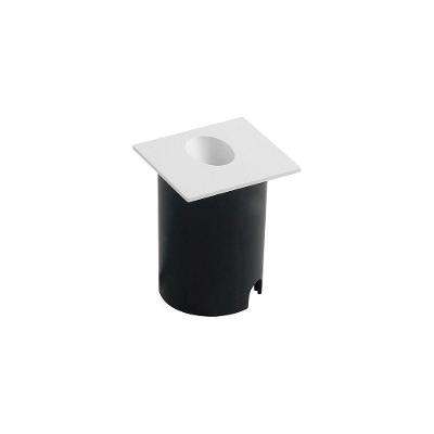 Balizador Astraled Australe Quadrado De Embutir Led 2w Bivolt Branco 3000k Luz Amarela Bl-6714