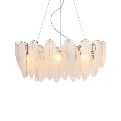 Lustre Pendente Blumenau Naiá E14 Bivolt Dourado