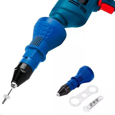 Rebitadeira Adaptador Rebitador Lorben Para Parafusadeira Furadeira Rebite