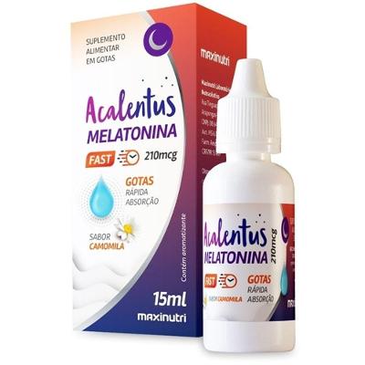 Acalentus Melatonina Gotas + Camomila 15ml Padrão Único