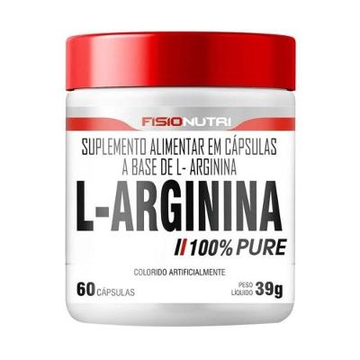 L-arginina 60 Caps Padrão Único