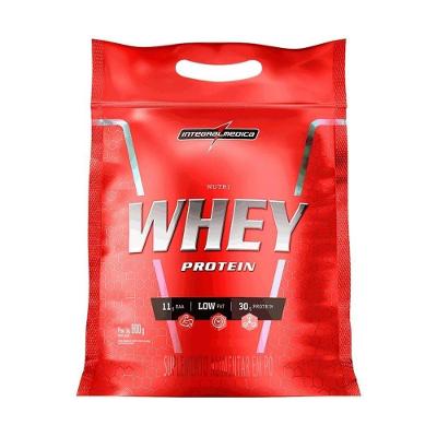 Nutri Whey Protein Refil 900g Sabor Morango