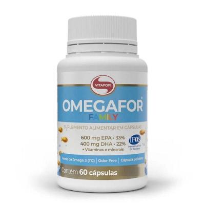 Ômegafor Family 60 Caps Padrão Único