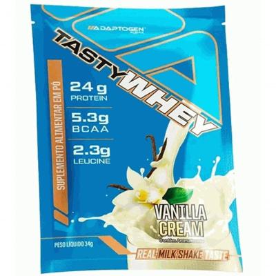 Tasty Whey Sachê Sabor Vanilla Cream 34g