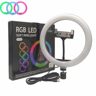 Ring Light 10\'\' Com Tripé 2,10m Rgb-26