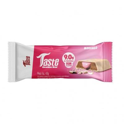 Taste Cookie Bar 45g Sabor Morango