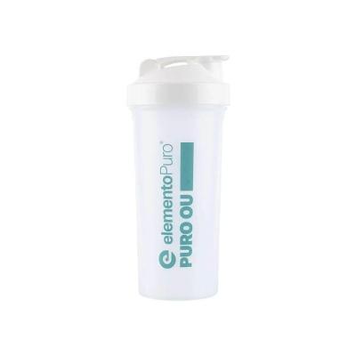 Coqueteleira Pense Como Atleta 600ml Branca