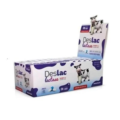 Deslac Versão De Bolso Display 12 Unidades De 6 Caps Padrão Único