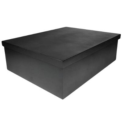 Caixa Para 3 Garrafa De Vinhos (35x28x11) Preto