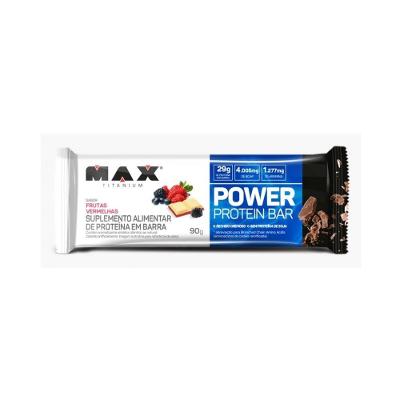 Power Protein Bar 90g Sabor Frutas Vermelhas