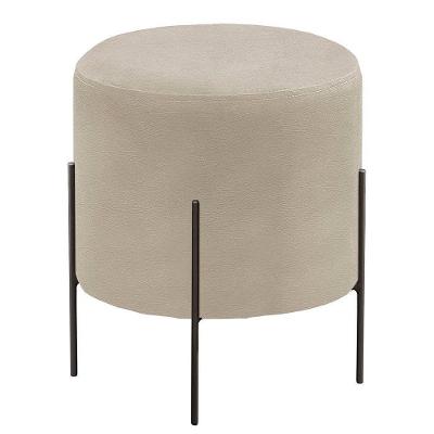 Puff Banqueta Odim Luxo Castellar Móbile Off White
