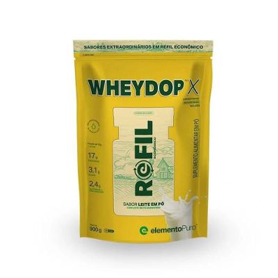 Wheydop-x Refil (900g) - Sabor: Leite Em Pó