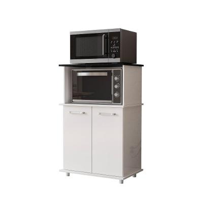 Balcão Micro Forno 2 Portas Moema Bco/bco Uv