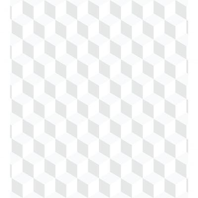 Papel De Parede Coleção Brincar Cubos Geométricos 3645 - Rolo 10m X 0,52m