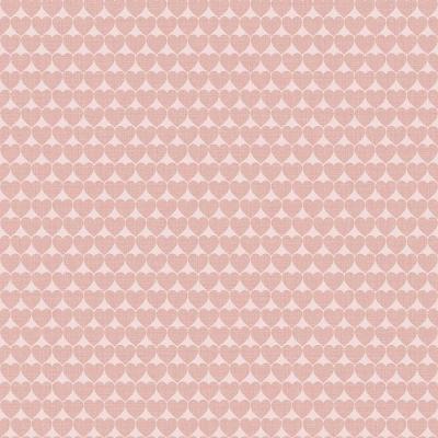 Papel De Parede Mondo Baby Cute Hearts 13042 - Rolo 10m X 0,53m
