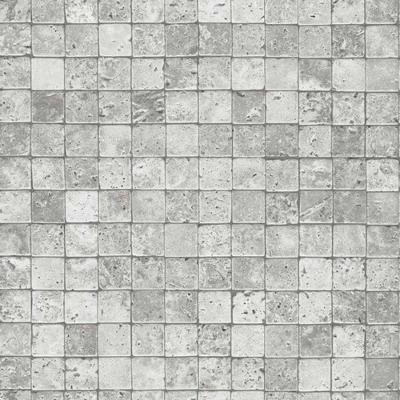 Papel De Parede Stone Age 1 Pedras Quadradas Sn600401r