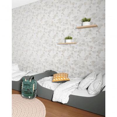 Papel De Parede Sonhos Balões Lilas 4245 Papel De Parede Sonhos 4245