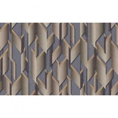 Papel De Parede Raízes Geométrico 3d 1014530 Tam. 4m² Papel De Parede Raízes Geométrico 3d 1014530