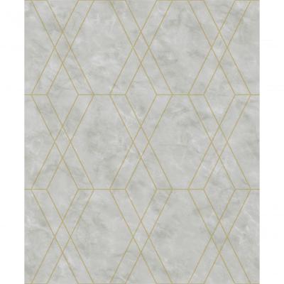 Papel De Parede Modern Maison Geometria Em Mármore Mm557701 - Rolo 10m X 0,52m